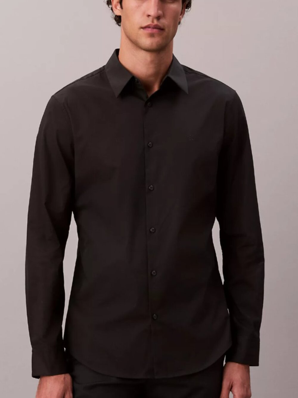 Slim Stretch Button-Down Shirt - 2XL